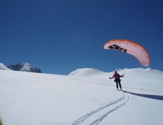  Sesión de aprendizaje de speedriding 